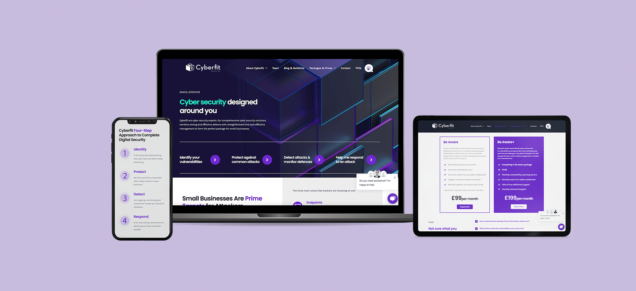 Cyberfit Case study Website design build