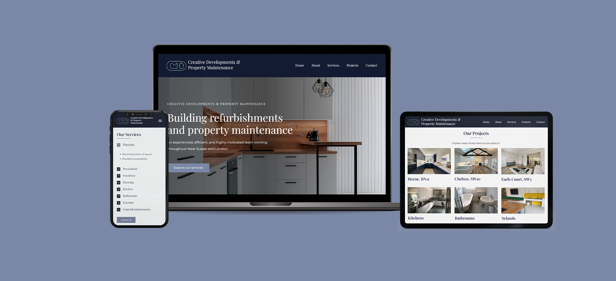 CDPM Case study Website design build